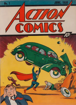 Superman comics cover