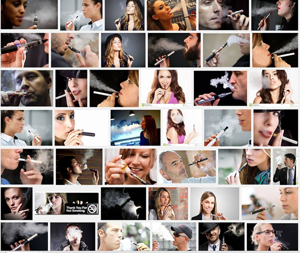 eCigarette smoking Google search