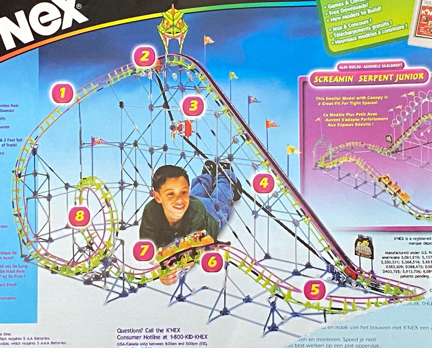 Coaster with loop