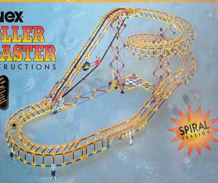 Coaster with spiral