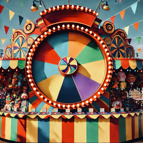 Spinner booth