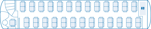 Bus seating diagram