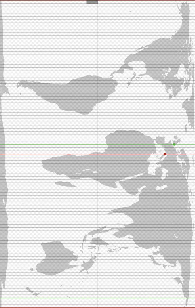 Continents map