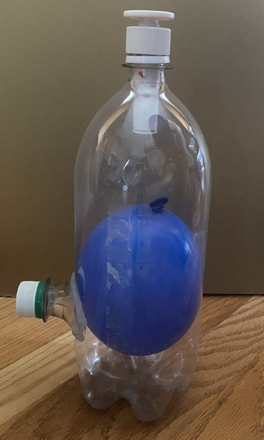 Balloon after pumping