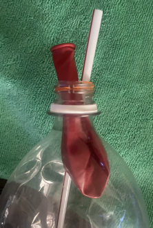 Balloon in Bottle