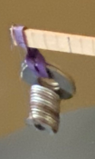 Weights with rubber band