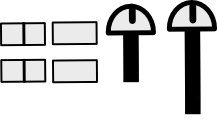 Bolt and nut set